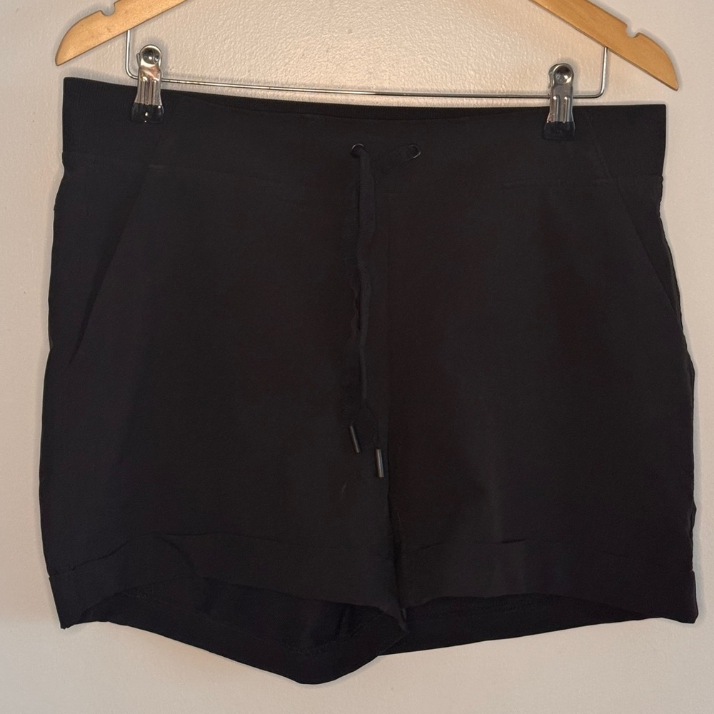 NWOT 90 Degrees Women's Black Athletic Shorts size L